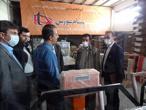 بازدید معاونت محترم استاندار آذربایجان غربی از شرکت پیام توزین